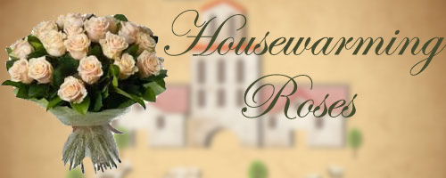 Housewarming Roses to India