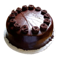 Send Online Rakhi to India. 500 gm Eggless Chocolate Truffle Cake to India on Rakhi