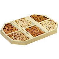 Place Online Order to Send 3 Kg Fancy Dry Fruits in Ahmednagar. Dry Fruits to India