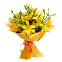Online Flower Delivery in India - Yellow