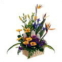 Flowers to India : BOP and Mixed Flower Basket 18 Flowers to India