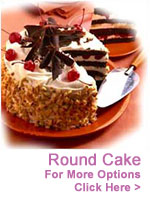 Send Cakes to India: Round Cakes to India