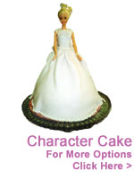 Character Cakes to India : Barbie Doll Cakes : Mickey Mouse Cakes