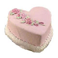 Heart Shape Butter Scotch Cakes to India