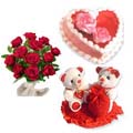 Valentine's Day Gifts to India : Valentine Flowers to India