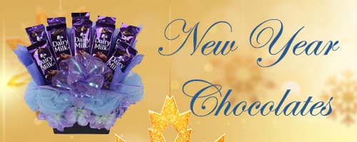 New Year Chocolate Delivery to Aligarh