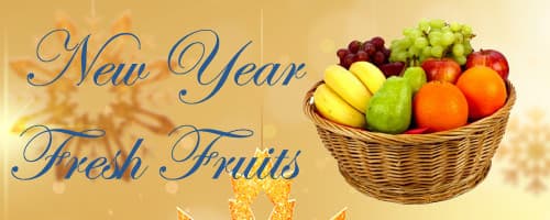 New Year Fresh Fruits to Hyderabad