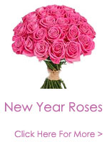 New Year Flowers to India