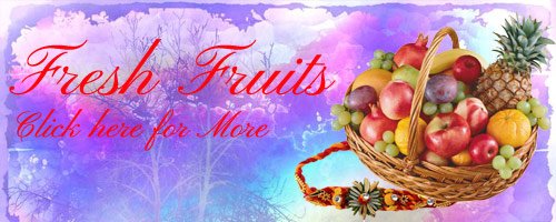 Rakhi Fruits to India