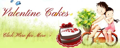 Valentine's Day Cakes to Tirupati