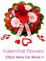 Valentine's Day Flowers to India