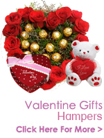 Send Valentines Day Gifts to India, Valentine Flowers to India