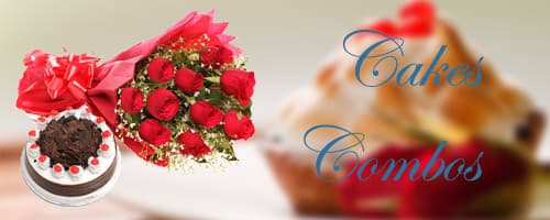 Cake and Flowers to Bikaner