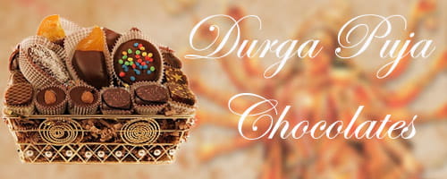 Durga Puja Chocolate Delivery to India