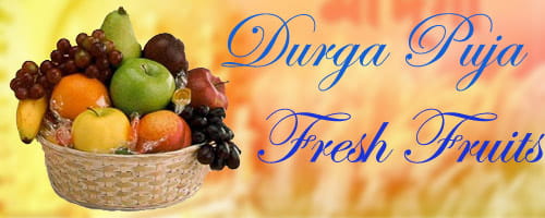Durga Puja Fresh Fruits to India