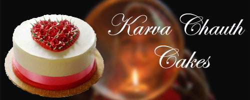 Karwa Chauth Cakes to India