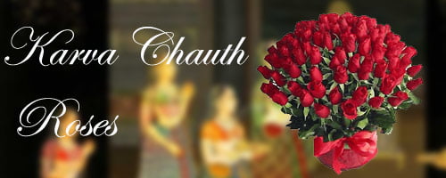 Karwa Chauth Roses to India