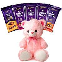 Place Order for 6 Cadbury Dairy Milk Silk Chocolate to Send Gifts in India