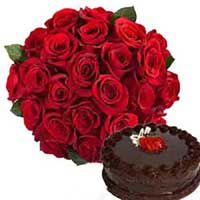 Online Valentine's Day Flowers to Hyderabad