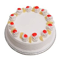 Friendship Day Cakes in India - Pineapple Cake