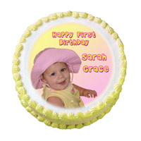 Deliver Pineapple Photo Cake in India