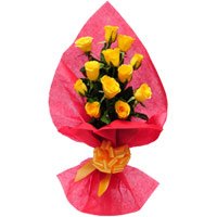 Send Yellow Flowers to India