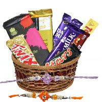 Rakhi Gifts Delivery to India. Hamper Delight Chocolate