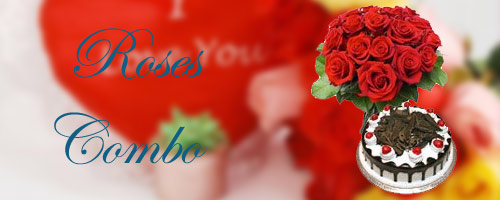 Send Roses With Gifts to India
