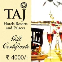 Taj Gift Voucher to India