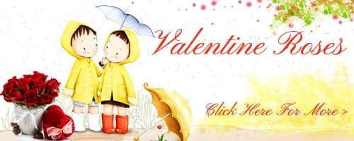 Valentine's Day Roses to Kolkata